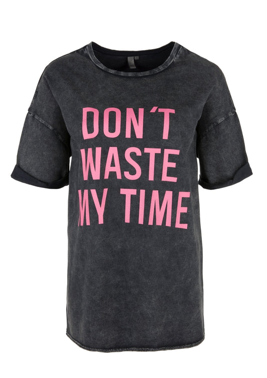 T-Shirt kurzarm GREY/BLACK Bild 1