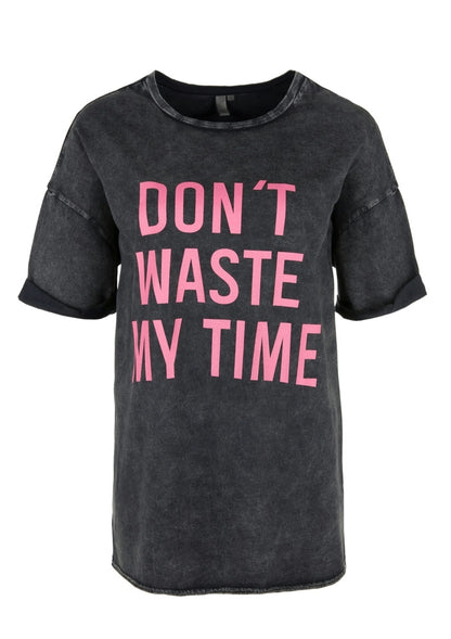 T-Shirt kurzarm GREY/BLACK Bild 1