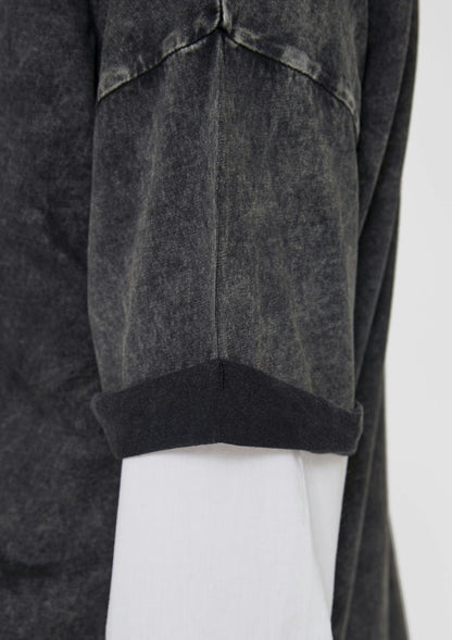 T-Shirt kurzarm GREY/BLACK Bild 5