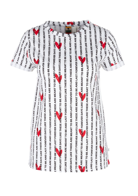 T-Shirt kurzarm white AOP Bild 1