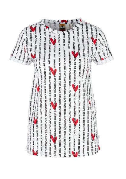 T-Shirt kurzarm white AOP Bild 1