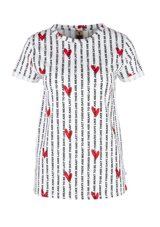 T-Shirt kurzarm white AOP Bild 1