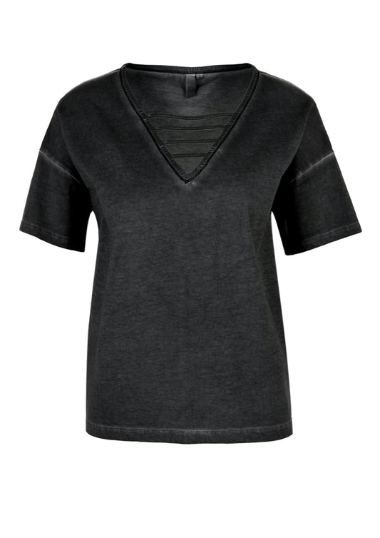 T-Shirt kurzarm GREY/BLACK Bild 1