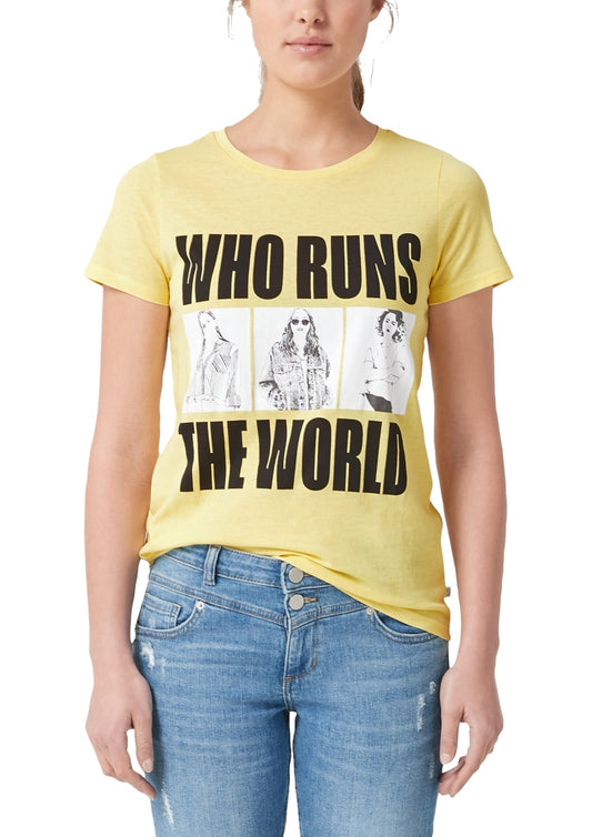 T-Shirt kurzarm YELLOW Bild 2