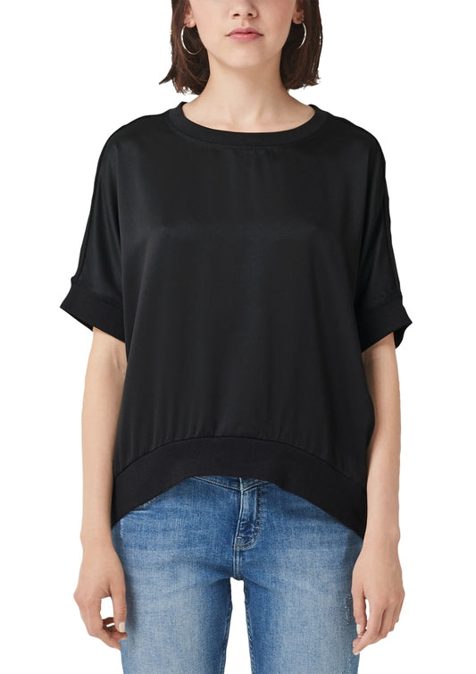 T-Shirt kurzarm GREY/BLACK Bild 2