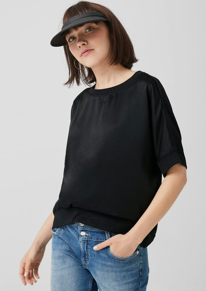 T-Shirt kurzarm GREY/BLACK Bild 4
