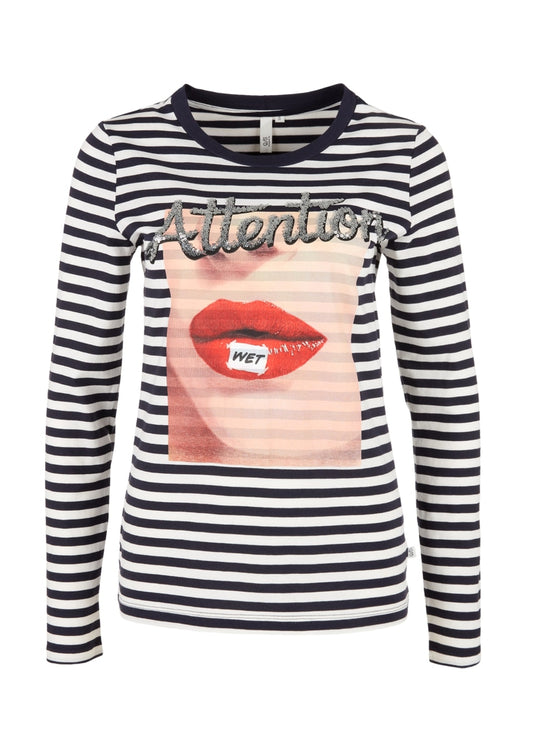 T-Shirt langarm WHITE Bild 1