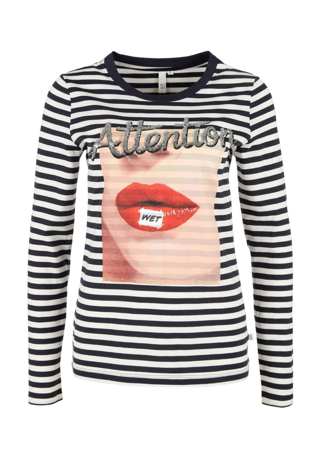 T-Shirt langarm WHITE Bild 1