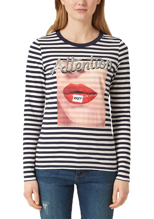 T-Shirt langarm WHITE Bild 2