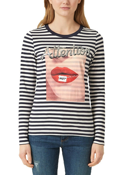 T-Shirt langarm WHITE Bild 2