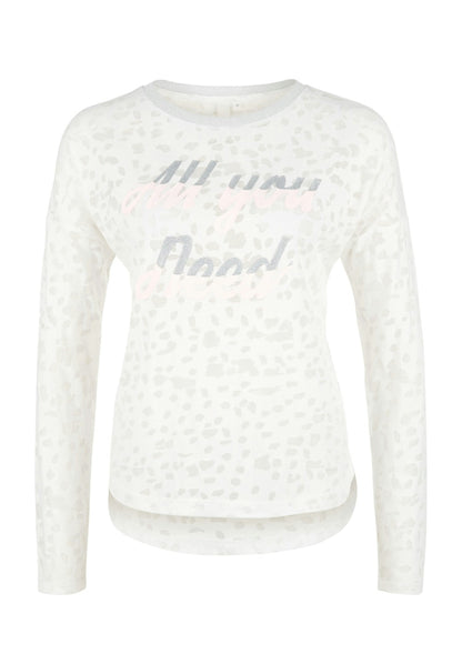 T-Shirt langarm WHITE Bild 1