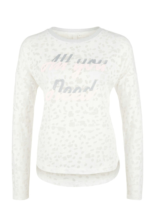 T-Shirt langarm WHITE Bild 1