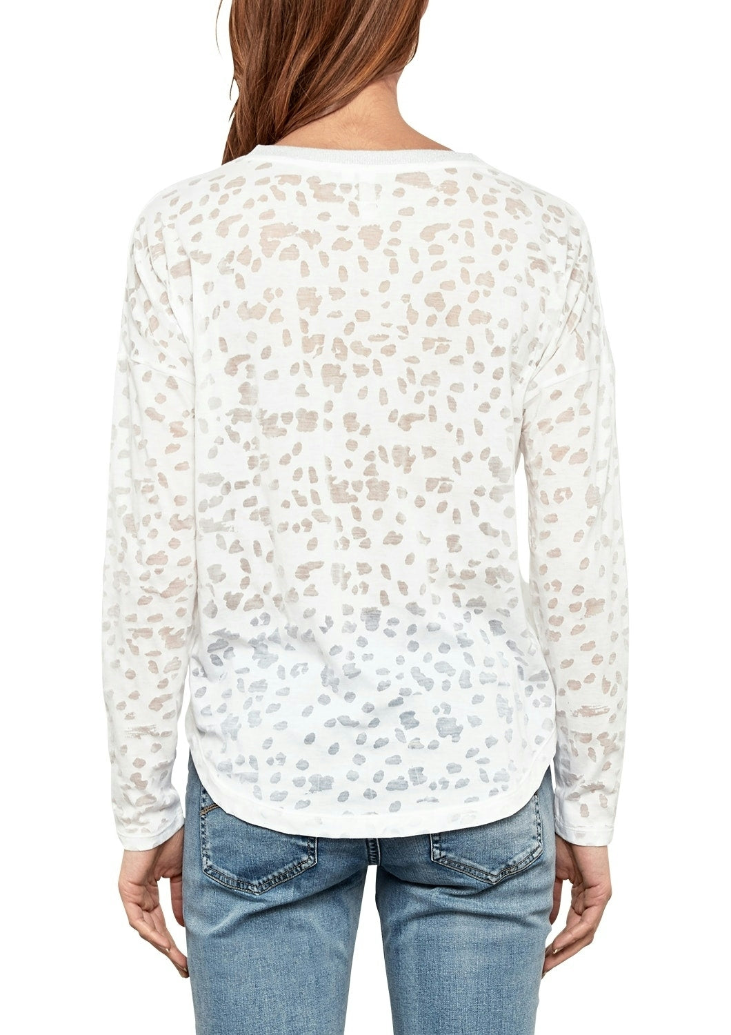 T-Shirt langarm WHITE Bild 3