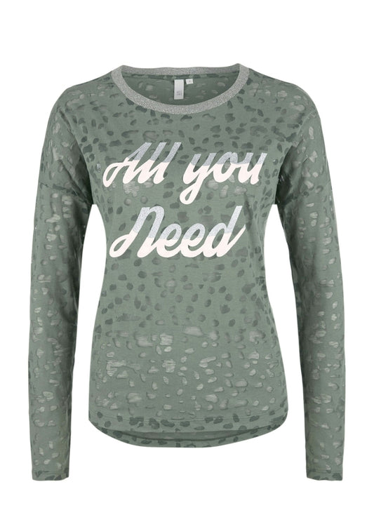 T-Shirt langarm GREEN Bild 1