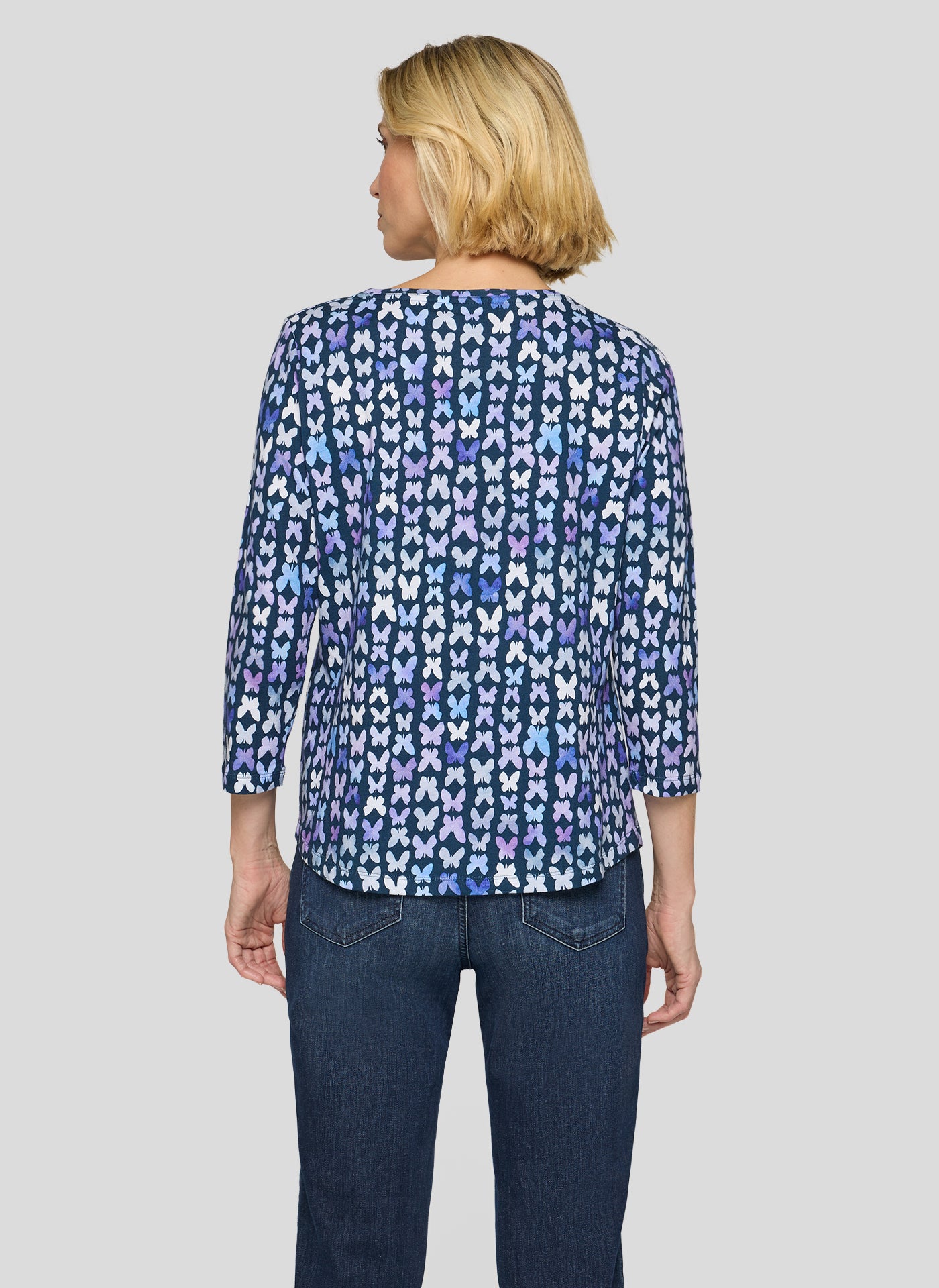 Butterfly Dunkel Jeans Bild 5