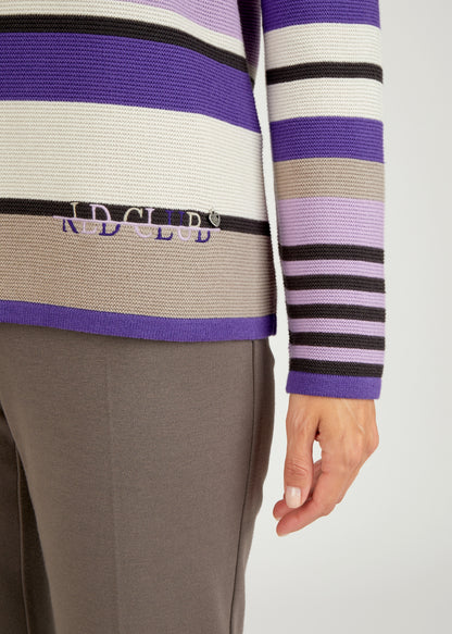 Pullover stand-up waistband 1/1 sleeve