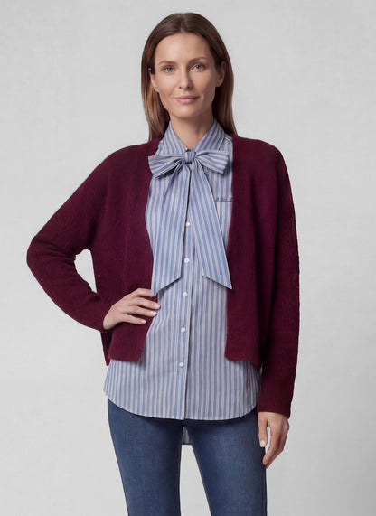 STRICKJACKE MERLOT Bild 3