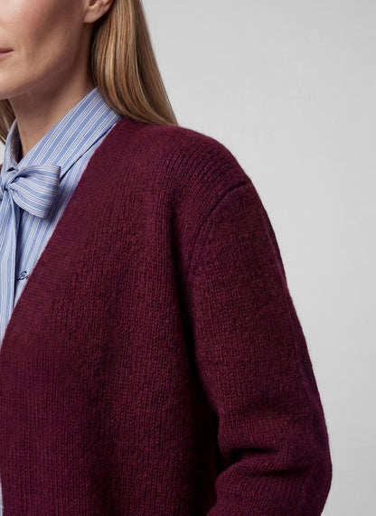 STRICKJACKE MERLOT Bild 6