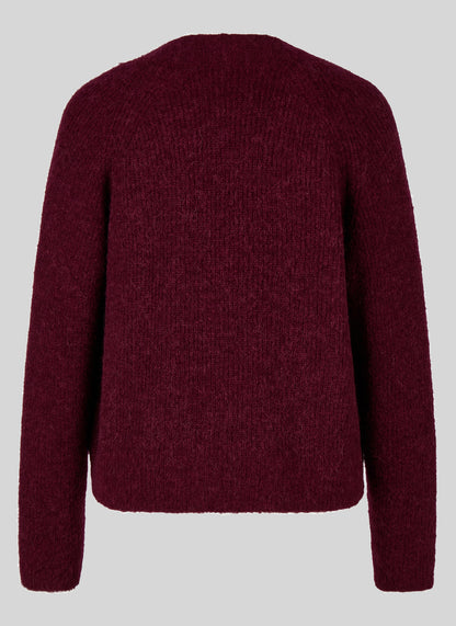 STRICKJACKE MERLOT Bild 8