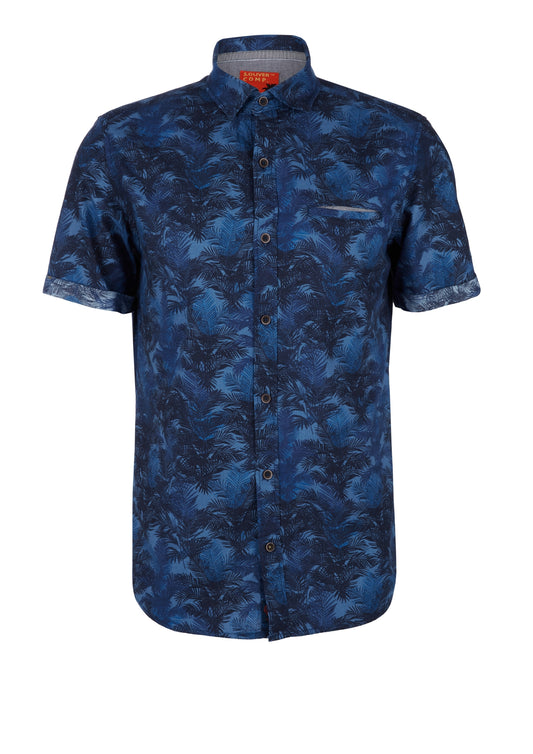 Hemd kurzarm blue Bild 1