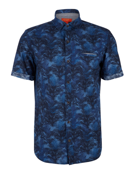 Hemd kurzarm blue Bild 2