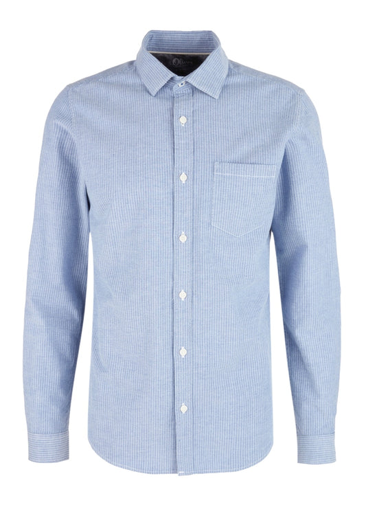 Hemd langarm BLUE Bild 1