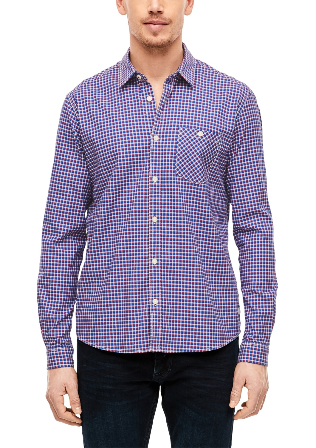 Hemd langarm BLUE Bild 2