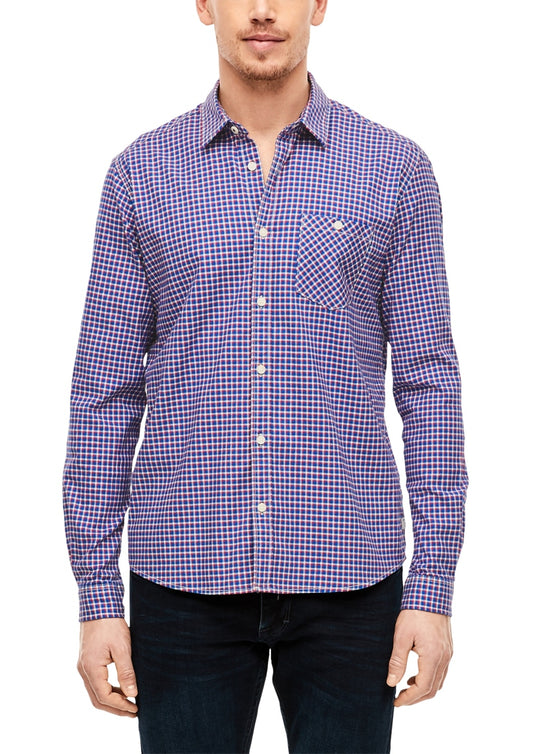 Hemd langarm BLUE Bild 2