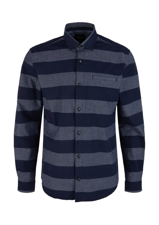 Hemd langarm BLUE Bild 1