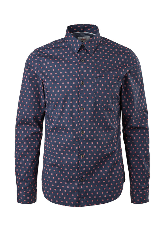 Hemd langarm BLUE Bild 1