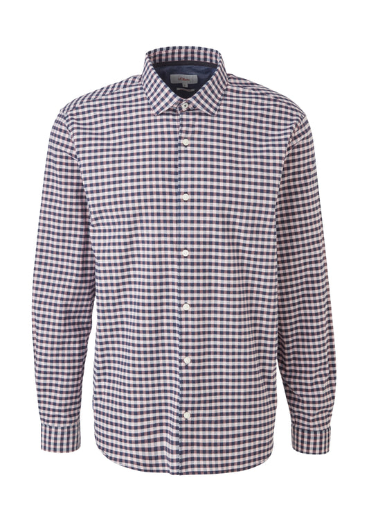 Hemd langarm light oran Bild 1