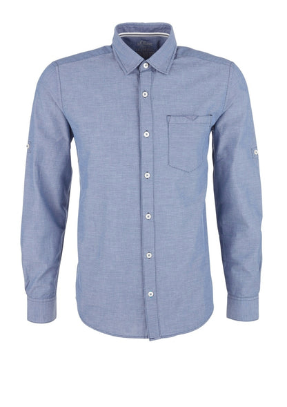 HEMD REGULAR FIT 1/1 BLUE Bild 1