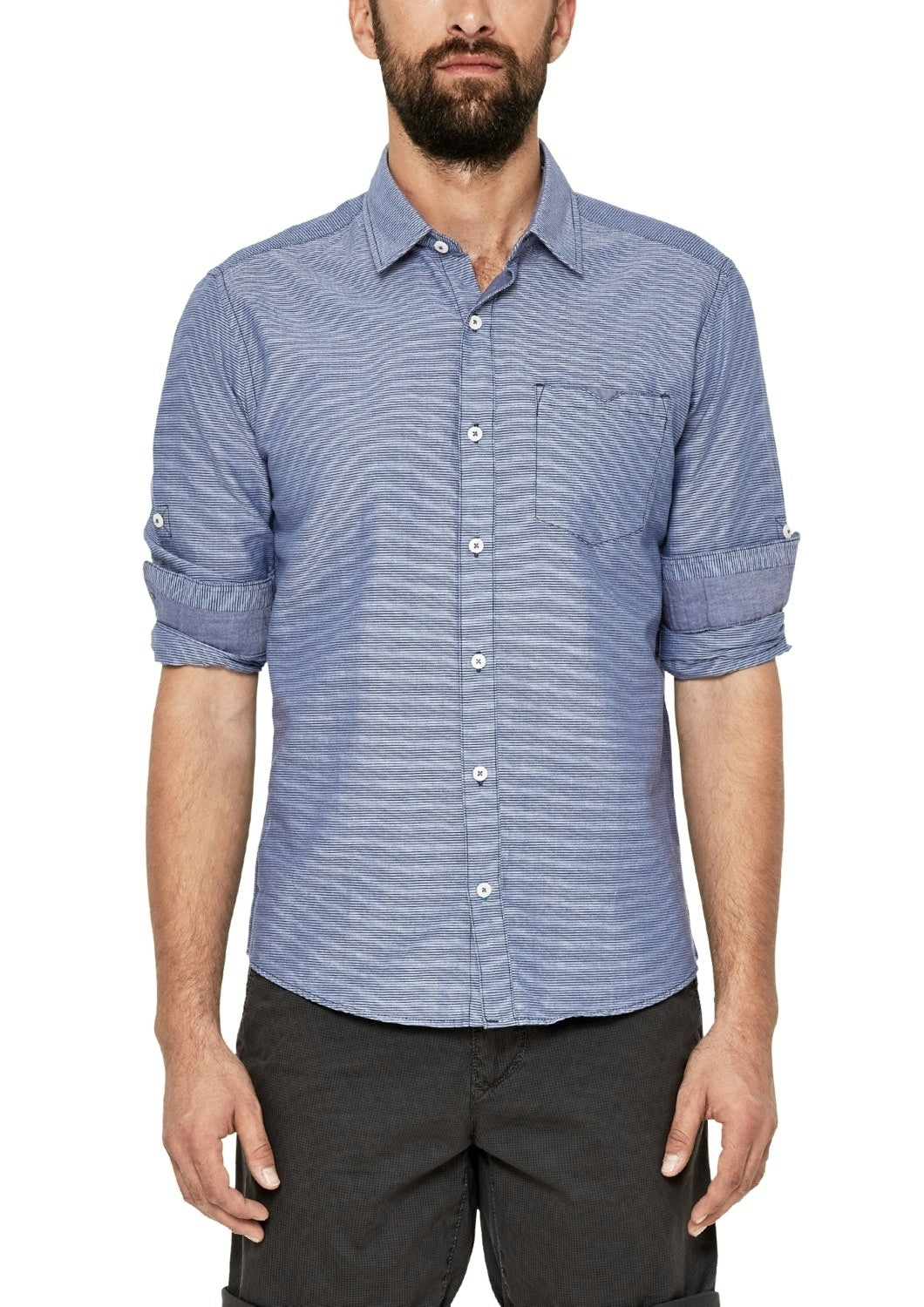 HEMD REGULAR FIT 1/1 BLUE Bild 2