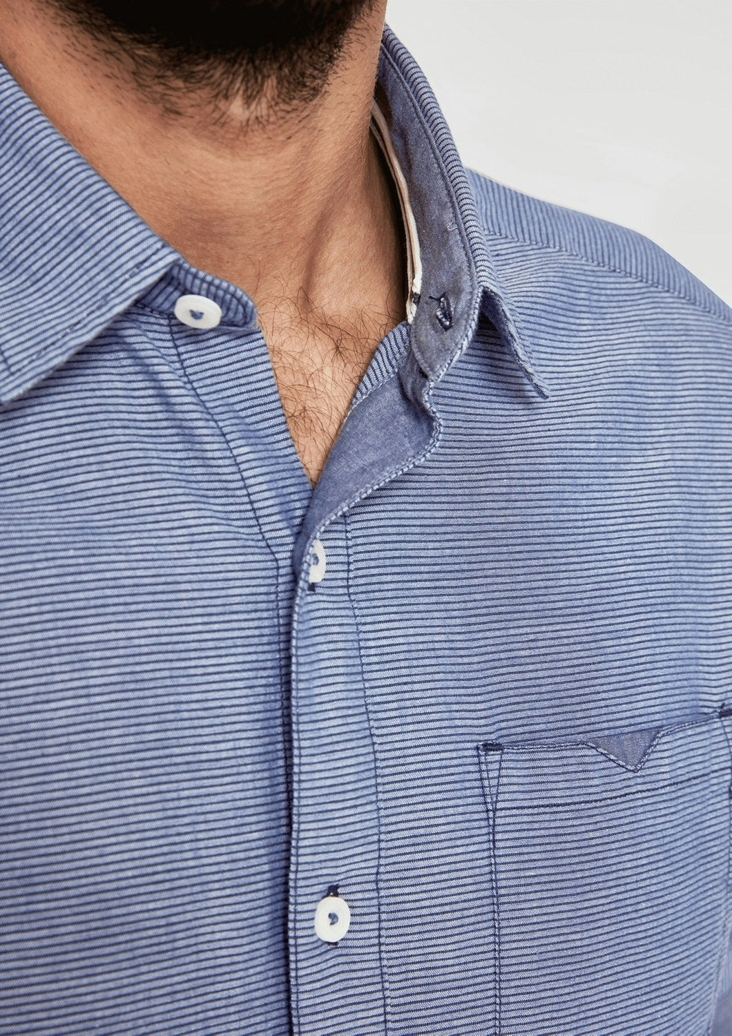 HEMD REGULAR FIT 1/1 BLUE Bild 4