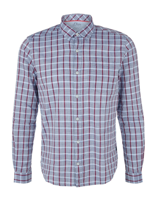 HEMD REGULAR FIT 1/1 BLUE Bild 1