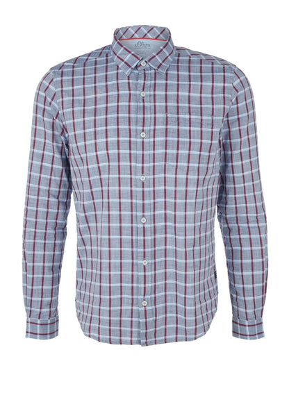 HEMD REGULAR FIT 1/1 BLUE Bild 1