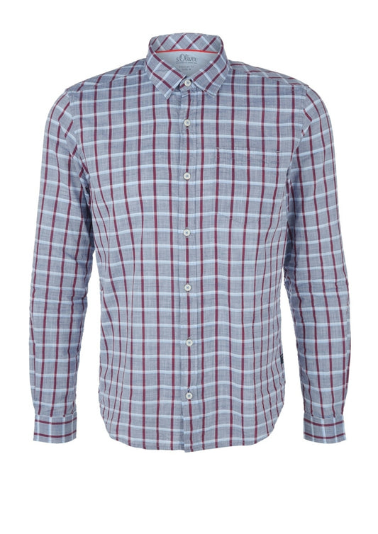 HEMD REGULAR FIT 1/1 BLUE Bild 1