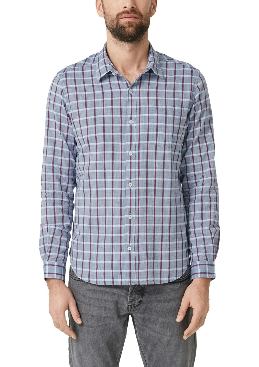 HEMD REGULAR FIT 1/1 BLUE Bild 2
