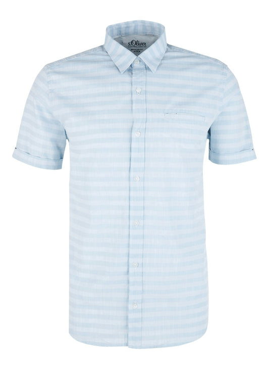 HEMD REGULAR FIT 1/2 ARM BLUE Bild 1