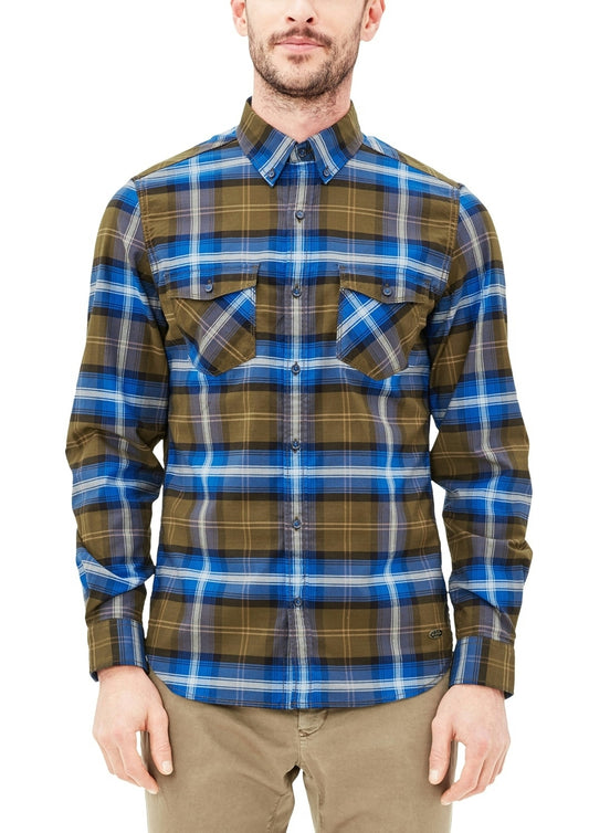 HEMD SLIM FIT 1/1 AR BROWN Bild 2