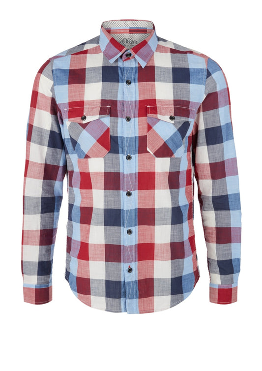 HEMD SLIM FIT 1/1 AR uniform red Bild 1