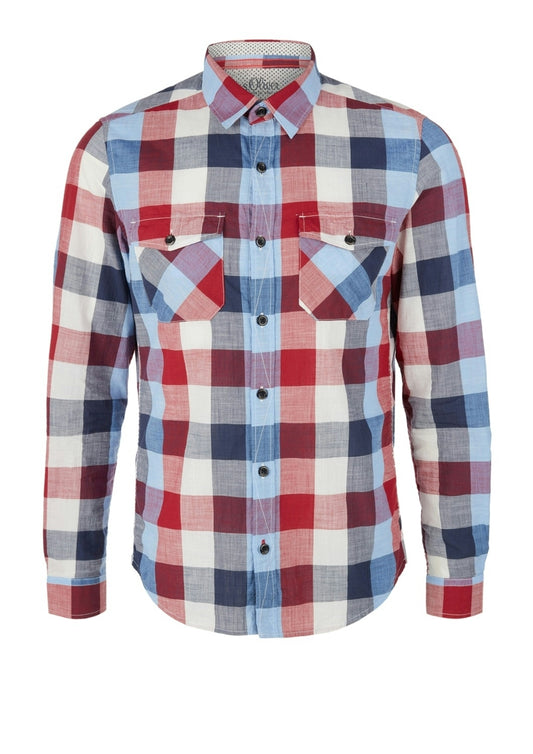 HEMD SLIM FIT 1/1 AR uniform red Bild 1