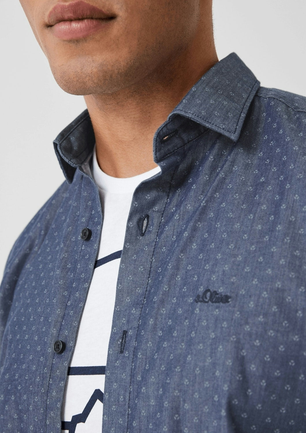 HEMD SLIM FIT 1/1 ARM BLUE Bild 5