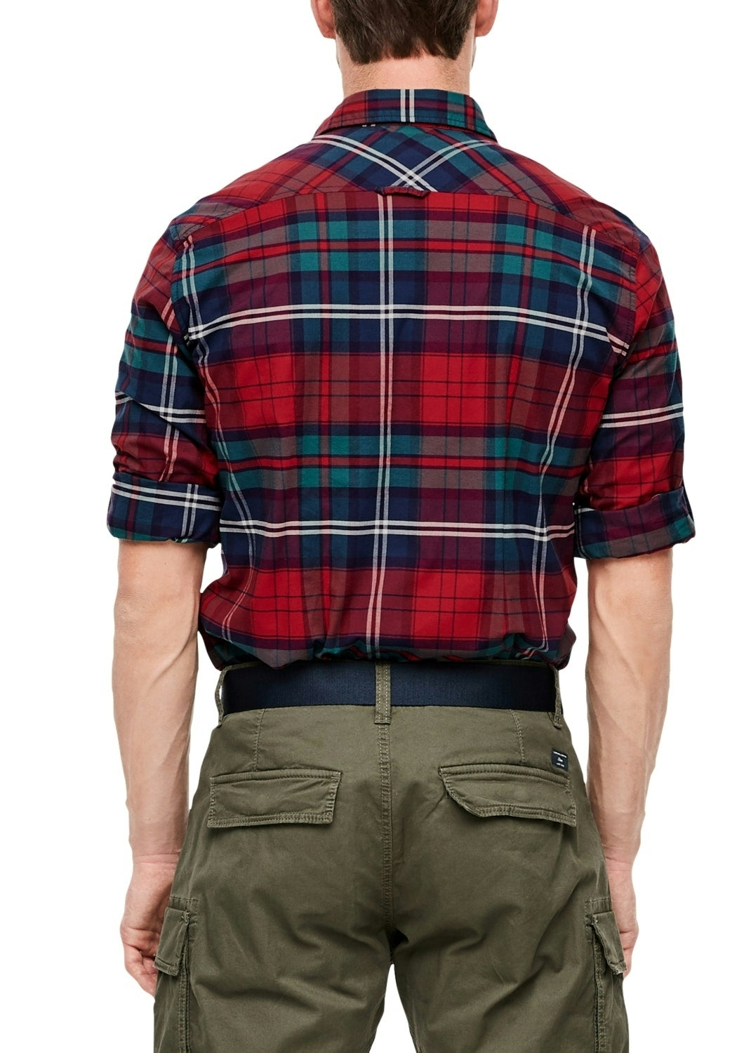 HEMD SLIM FIT 1/1 ARM uniform red Bild 3