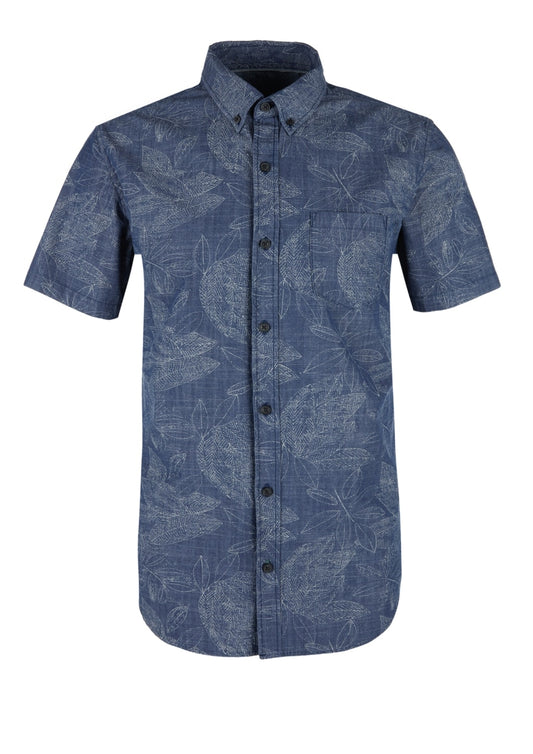 HEMD SLIM FIT 1/2 ARM BLUE Bild 1