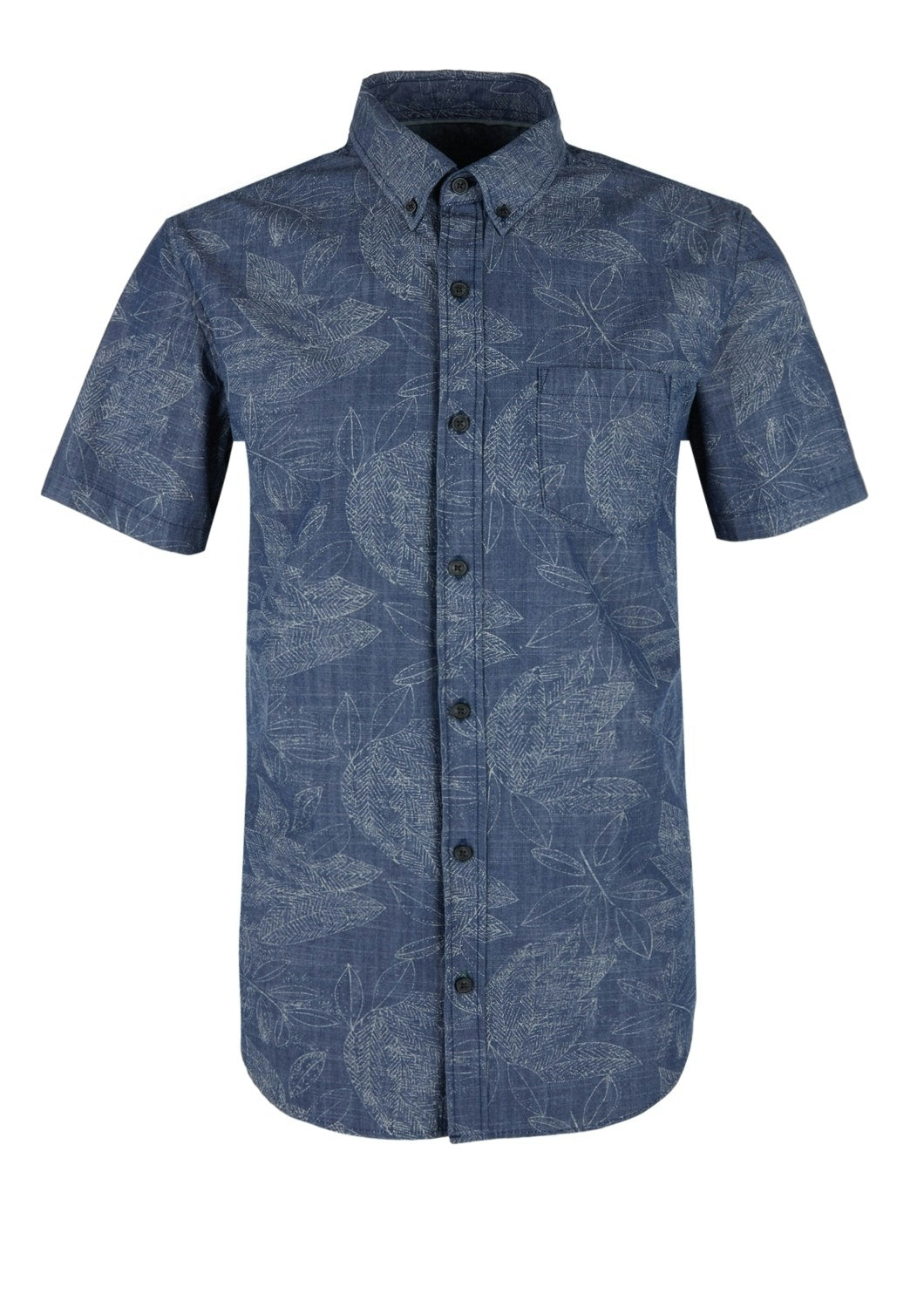 HEMD SLIM FIT 1/2 ARM BLUE Bild 1