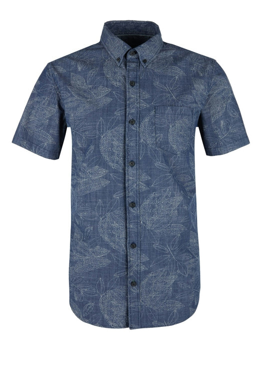 HEMD SLIM FIT 1/2 ARM BLUE Bild 1