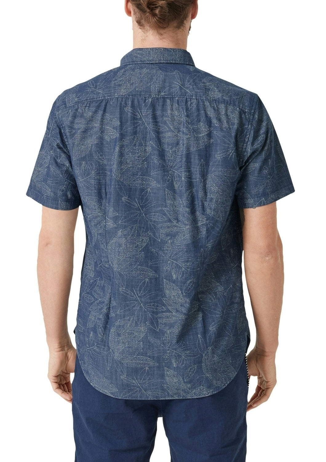 HEMD SLIM FIT 1/2 ARM BLUE Bild 3