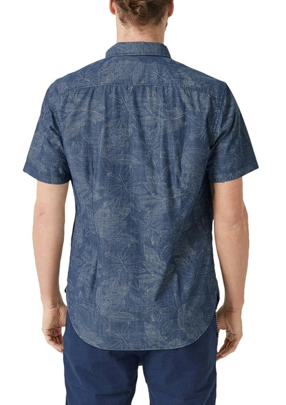 HEMD SLIM FIT 1/2 ARM BLUE Bild 3
