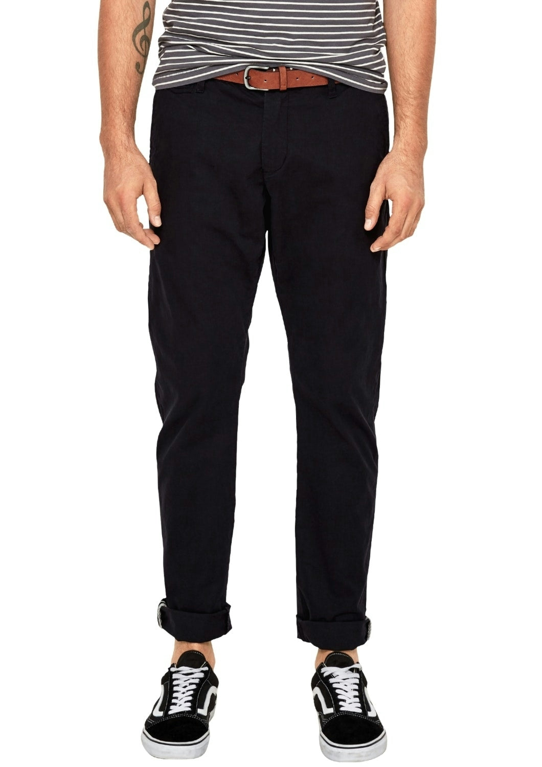 HOSE SLIM GREY/BLACK Bild 2